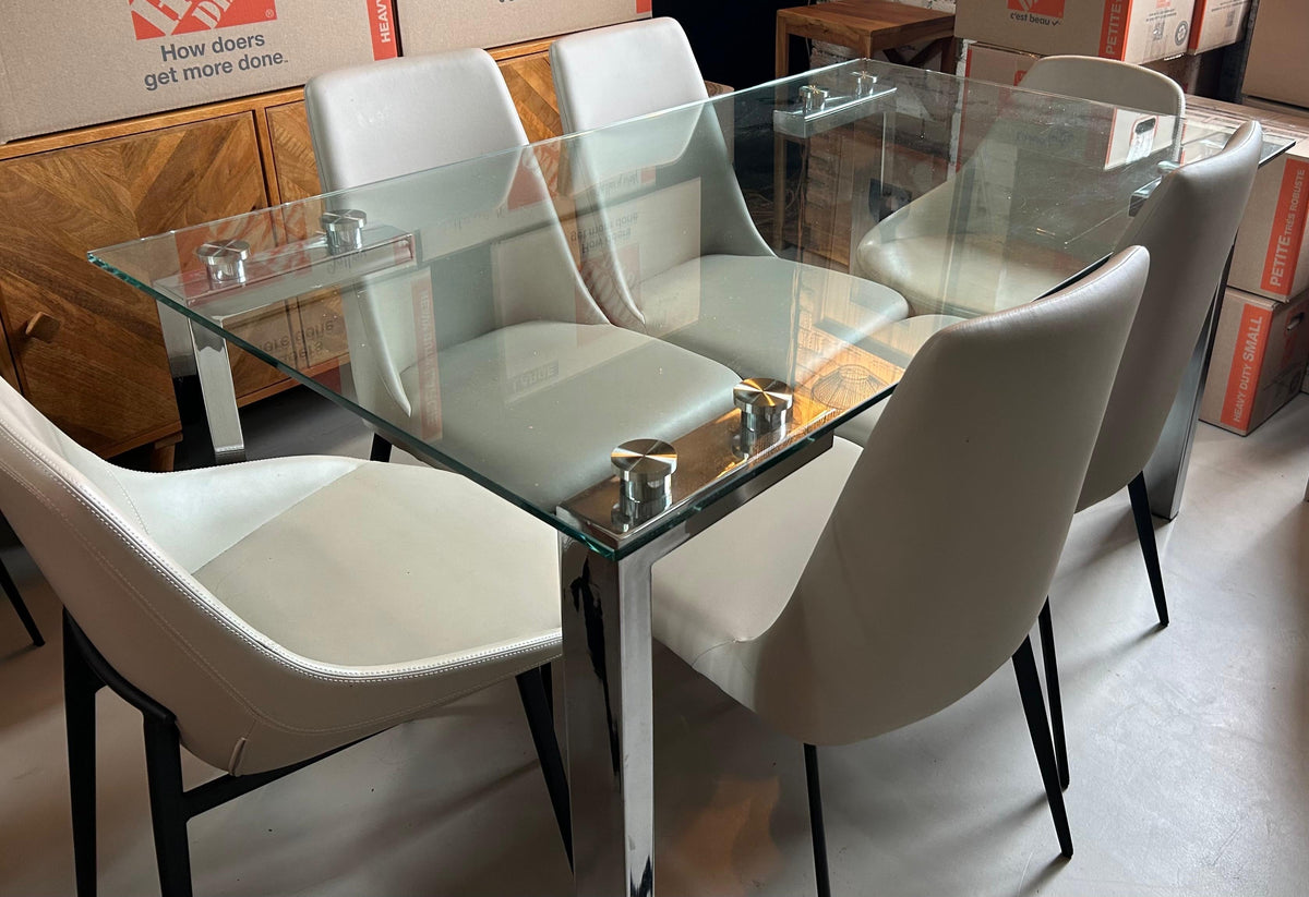 ✨ Modern Glass Dining Table for Sale ✨